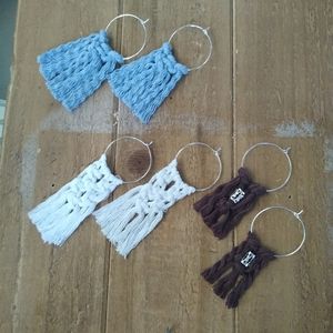 Macrame earrings